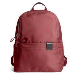 DailyObjects Monkey Shoulder Bag (19L) for Everyday Use| 100% Recycled | Travel/Office Bag | Backpack With Padded Compartment for Upto 14" | Adjustable Straps & Zipper closure - Orange
