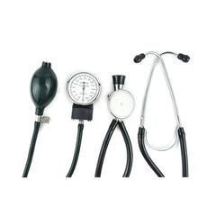 Dishan Manual Aneroid Doctor D Blood Pressure Monitor with Adult Cuff & H.das Double Stethoscope – Standard Adult Size BP Machine for Home, Doctor & Clinical Use