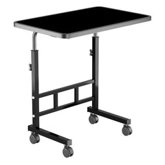 Multi-Purpose Laptop Table, Study Table| Heavy Duty Bed Table| Adjustable for Height, Portable for Office, Work Form Home | DIY Table, Easy to Asembl(Black Ajustable)