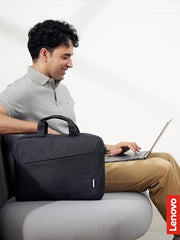 Lenovo Casual Laptop Briefcase T210 (Toploader) 39.62 cm (15.6-inch) Water Repellent Black, Sleek Design, Lightweight, Office Use, Black