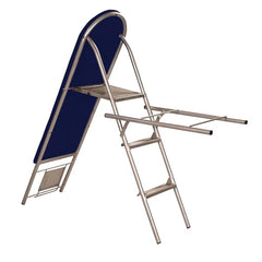 Spacecrafts 2 in 1 Foldable Ironing Board with Step Ladder, Multipurpose