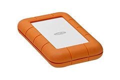 LaCie Rugged SSD Pro 1TB Solid State Drive - USB-C Thunderbolt 3, Drop Shock Dust Water Resistant, for Mac and PC Computer Desktop Laptop, 1 Mo Adobe CC (STHZ1000800)