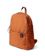 DailyObjects Monkey Shoulder Bag (19L) for Everyday Use| 100% Recycled | Travel/Office Bag | Backpack With Padded Compartment for Upto 14" | Adjustable Straps & Zipper closure - Orange