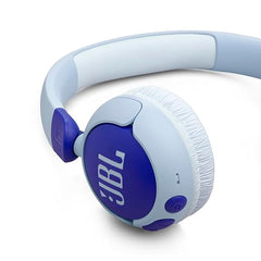 JBL Junior 320BT - Wireless on-Ear Kids Headphones Safe Sound (<85dB), Fit for Kids, Parental Control with Customizable Volume & Playtime and 50Hr Battery Life (Purple)