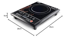 Usha Cook Joy (3616) 1600-Watt Induction Cooktop (Black), Sealed, 1 Burner