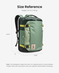 Navigator-T66 Liteway Travel Backpack 43.18 cm(17 Inch)/40L-Olive Green