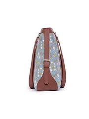 ZOUK Office Bag | Stylish Bags for Office Use | Laptop Bag 15.6 inch | Stylish Tote for Office Use | Purse for Women | Vegan Leather Handbag | Daily & Travel Use | Multicolor Mandala Print