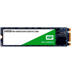 Western Digital WD Green M.2 480GB, Up to 545MB/s, 2.5 Inch/7 mm, 3Y Warranty, Internal Solid State Drive (SSD) (WDS480G3G0B)