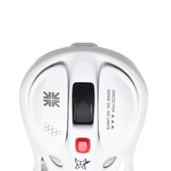 Arctic Fox Alien-X Gaming Wireless Mouse, Tri-Mode (2.4G/Bluetooth/Wired), 4800 DPI, 1000Hz Ergonomic Hollow RGB Rechargeable Type-C for Mac/Laptop/iPad/Office (Star White)