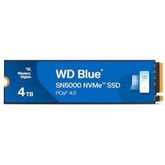 Western Digital WD Blue SN5000 NVMe 500GB, Upto 5000MB/s R, 5Y Warranty, PCIe Gen 4 NVMe M.2 (2280), Gaming Storage, Internal Solid State Drive (SSD) (WDS500G4B0E)
