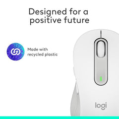 Logitech Signature M650 Wireless Mouse - for Small to Medium Sized Hands, 2-Year Battery, Silent Clicks, Customisable Side Buttons, Bluetooth -Graphite