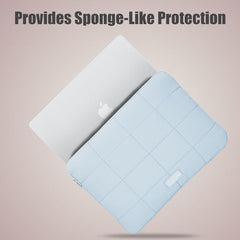 Linpr Puffy Laptop Sleeve 15-16 Inch, Laptop Carrying Case, Matte Blue