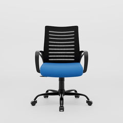 Green Soul Atom | Ergonomic Office Chair for Home & Office | 12 Months Warranty | Comfortable & Spacious Seat | Rocking-tilt Mechanism | Heavy Duty Metal Base (Black)