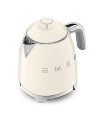 Smeg 0.8L Electric Kettle 1400W, Original Italian Brand, Patented Smeg Red Color, Highest Food Grade Stainless Steel Full Body, Soft Lid Opening System, Luxury 50's Style KLF05RDEU