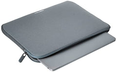 Amazon Basics laptops Sleeve Case Cover Pouch for 13"/33 cm for Men and Women | Slim Profile Neoprene, Soft Puffy Fabric Lining, 360 Protection, Smooth and Premium Zipper (Black)
