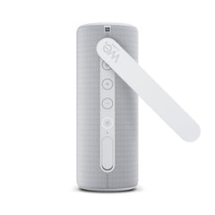 We. by Loewe Hear 2 Portable Bluetooth Speaker, 60W Music Power, Deep Bass Subwoofer, 17 Hr Long Battery Life, IPX4 Water Resistant, USB-C Wireless Speaker for Home & Outdoor, Storm Grey