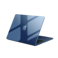 EooCoo Case for MacBook Air 15 inch M5 M4 M3 M2 2026-2023, Sparkly Clear