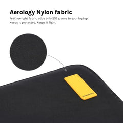 Mokobara The Em Laptop Sleeve Compatible with 14 & 15.6" inch Laptop, MacBook & Notebook | Padded Laptop Compartment with Luggage Sleeve (14 Inch, We Meet Again Sunray (Limited Edition))