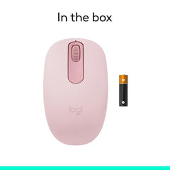 Logitech M196 Compact Ambidextrous Bluetooth Wireless Mouse - Off White