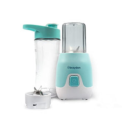 Brayden Fito Zapp 2.0 300W Electric Sports Blender Mixer Grinder | Baby Food, Smoothie, Milk Shake, Protien Shake, Vegetables & Fresh Juicer | With Child Lock Safety | 400 ml Tritan Jar