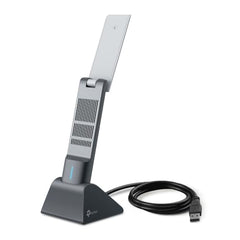 TP-Link AX1800 Wi-Fi 6 Dual Antennas High Gain Wireless USB 3.0 Adapter, Dual-Band, Auto Driver, MU-MIMO, Low- Latency, 1-Meter Cable, Supports Windows 10/11, Highly Secure WPA3 (Archer TX20U Plus)