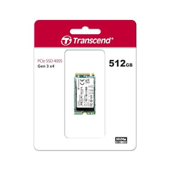 Transcend 2TB MTE400S M.2 2242 PCIe Gen3x4 SSD, Compatible with Ultra-Thin Laptops, Dram-Less Low Power, Up to 2000MB/s, TLC - TS2TMTE400S