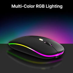 pTron Flick M12 Wired USB Mouse with 4 Buttons, 1600 DPI Optical Sensor, Precision Tracking, RGB Lights, 4 Adjustable DPI, Plug & Play Use, Ergonomic Design, for Windows OS (Black)