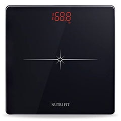 BMI Smart Digital Weighing Scale for Body Weight, Rechargeable Bathroom Scale With Body Fat Measurement - Gripit Advanced Smart Scale (Grayish Green)