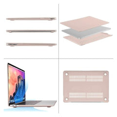 MOSISO Compatible with MacBook Air 13 inch Case 2021-2018 Release A2337 M1 A2179 A1932, Plastic Hard Shell&Keyboard Cover&Screen Film&Storage Bag for MacBook Air 13.3 inch Case, Deep Teal