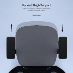 Green Soul Jupiter Superb | Ergonomic Mesh Office Chair for Work | 3 Year Warranty | Multi-Lock Synchro Tilt Recline Mechanism | 2D Armrest | Adjustable Lumbar | High Back | Black