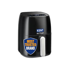 KENT Digital Air Fryer 5L | 1400W | Bake, Grill & Roast | Up to 80% Less Oil Usage | 8 Preset Menu | Rapid Heat Circulation | Digital Display & Touch Control Panel | Glass Window with in built Light