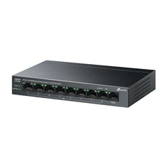 TP-Link LS108GP 8-Port Gigabit Desktop Ethernet Switch with 8-Port PoE+, 62 W PoE Budget, PoE Auto Recovery, Plug & Play, Metal Casing, Ideal for IP Surveillance & Network Security