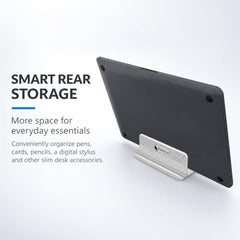 SPROSO QuadNest 4-Slot Vertical Laptop Stand, Black, Pack of 2