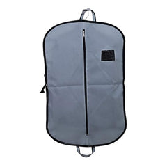 Kuber Industries Pack of 9 Coat Cover | Suit Covers with Zip for Men | Foldable Blazer Bags | Dustproof Storage Bag for Clothes | Grey