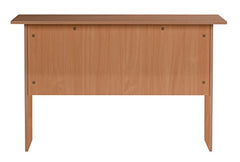 DeckUp Plank Giona Engineered Wood Study Table and Office Desk (Walnut and White, Matte Finish)