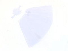 MOMISY Baby Photoshoot clothes, Skirt & Headband for Kids Parties Anniversaries costume (White1)