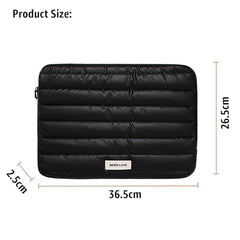 House of Quirk Laptop Sleeve Bag 13-14 Inch | Fashion Waterproof Soft Laptop Sleeve Case for Women & Girls | Lightweight Protective Computer Bag for Office, School & Travel (Purple)