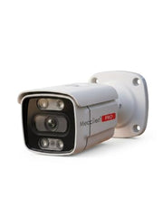 Mecclien 5MP Full Color Outdoor Bullet CCTV Security Camera with AI Detection, Star Light, Night Vision, Weatherproof Housing & Adjustable Mount | Starlight | Metal Body
