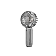 ARCTICOOL Portable Mini Fan - Rechargeable Hand Fan with 3 Adjustable Speeds, 2000mAh Battery, Lightweight Design, Low Noise, and Easy Portability for Indoor and Outdoor Use (Deep Black)