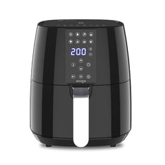 Milton Rapid Digital Air Fryer 4.2L|1450W|360° High Speed Air Circulation|Up to 90% Less Oil Usage|8 Preset Menus|Touch Control Panel & Digital Display|Auto Shut-Off|1 Year Warranty (Black)