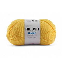 HILUSH Hobby,Wool Yarn dk Acrylic Hand Knitting Yarn Ball (100g/1 Ball),Suitable for Craft amigurumi Shade 001 (Sky Blue)
