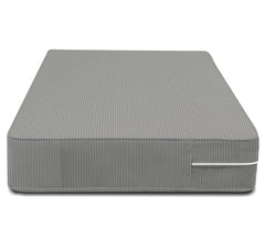 HOMEKART Premium Cotton 220TC 78 x 72 x 8 King Size Double Bed Mattress Cover Protector with Zip/Chain|Provides All Around Protection - 1 pc Multicolor (Grey, 78 x 72 x 8)