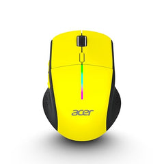 Acer Prism Dual Mode Wireless Mouse I 2.4G + Bluetooth I Silent Click I 3200 DPI (800-1200-2400-3200) I Rechargeable 500mAh I RGB LED I 6 Buttons I Lightweight 87g I Ergonomic Design for Laptop PC Mac
