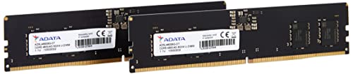 ADATA Premier 16GB 4800MHz U-DIMM DDR5 Desktop Memory, Single RAM Module, Supports Intel & AMD Latest CPU, Intel XMP & AMD Expo, Built in PMIC, On Die ECC, Low Voltage, More Bandwidth - AD5U480016G-S