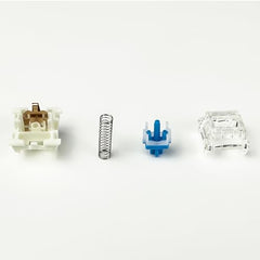 Zjmehty Gateron G Pro3.0 White Switches for Mechanical Keyboard,3-Pin 38gf Linear/Pre-Lubed/Pin-Enhanced Switches(108pcs,White,3-Pin)
