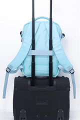 Acer Estilo Premium 15.6 Inch Blue Color Backpack I Water Resistent Polyester I Expandable, 2 Zipper Front Pocket, 2 More Compartment for Laptop and Other Accessories I USB Charging I Strolley Strap