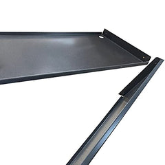 Sliding Under Desk Keyboard Tray Slide Out Keyboard Holder Drawer Heavy-Duty Office Desk Extender Platform Pull Out Desktop Sliding Computer Tray for Keyboard Drawer Under Desk Shelf-Metal