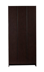 DeckUp Meritus-L 3-Shelf Engineered Wood Book Shelf and Display Unit (Walnut, Matte Finish)