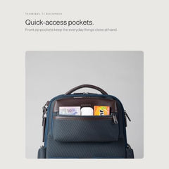 scarters Terminal T2 Backpack 24L, Fits 15.6" Laptop (Black)