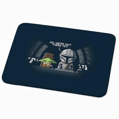 ESSENSI Mouse Pad for Laptop & Desktop | 9x7 Inch Anti-Fray Stitched Edges | Non-Slip Rubber Base | Desk Setup Accessory for Students, Gamers & Professionals (Big Things)